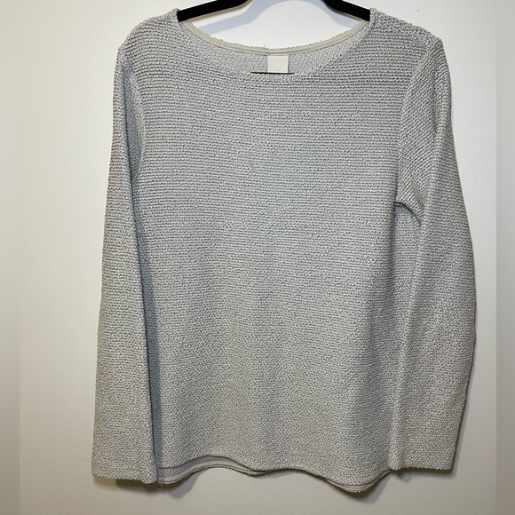 H&M Women Bouclé style Grey sweater in size S - Picture 1 of 5
